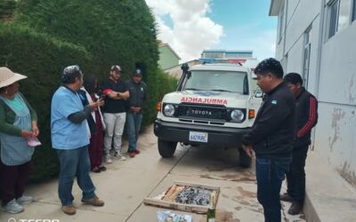 ENTREGA DE AMBULANCIA PARA EL SECTOR SALUD DE BOLIVAR