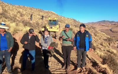 APERTURA CAMINO BOLIVAR-CHIVIRAPI