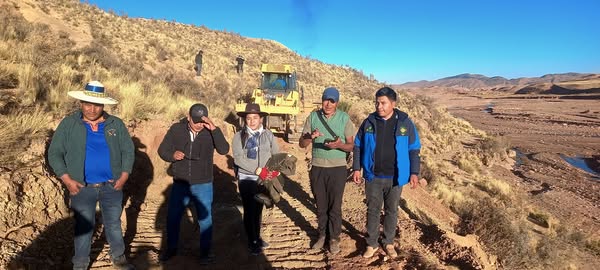 APERTURA CAMINO BOLIVAR-CHIVIRAPI