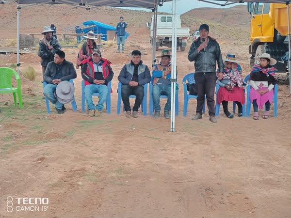 inicio de obra construcción puente vehicular Chivirapi Bolivar