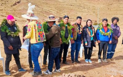 Entrega del proyecto «Contrucción de Sistema de Agua Potable Carpani