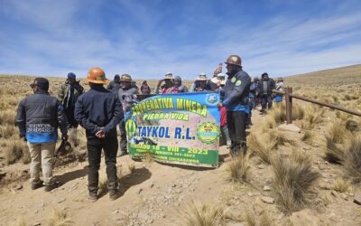 Cooperativa Minera Piedra Vida TAYKOL R.L. segundo aniversario
